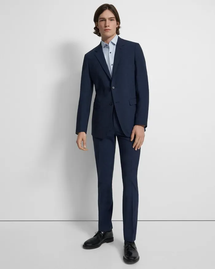 Theory Blazers Jackets Chambers Blazer In Stretch Wool Altitude 8211 Men