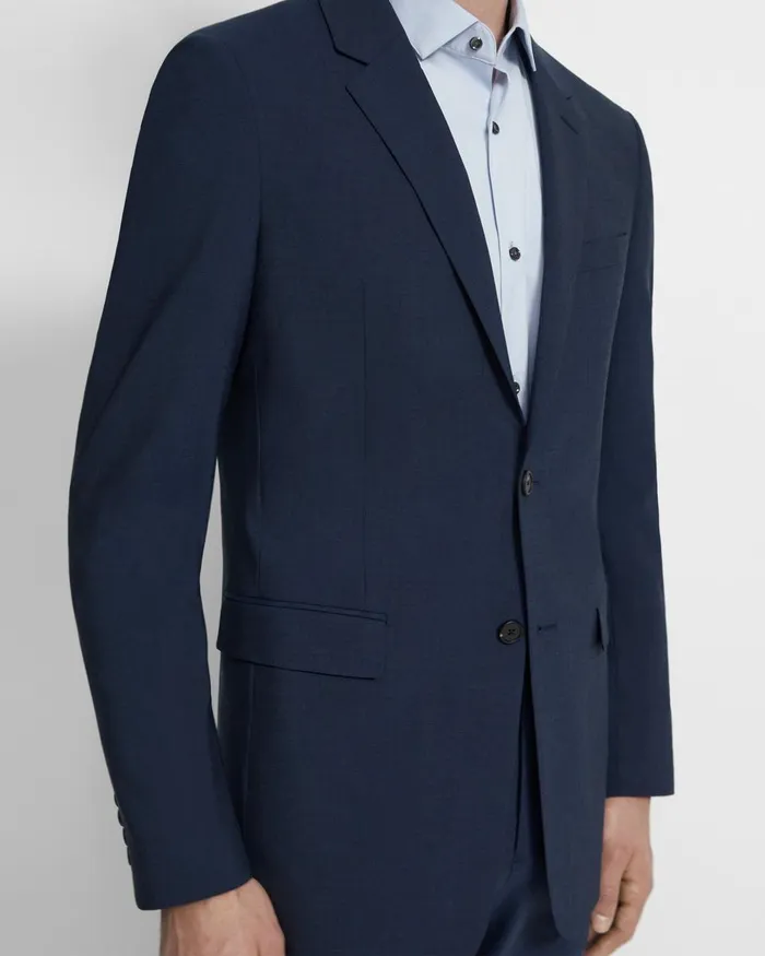 Theory Blazers Jackets Chambers Blazer In Stretch Wool Altitude 8211 Men