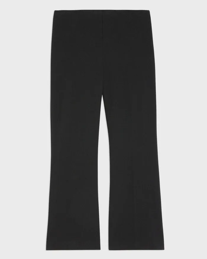 Theory Pants Cropped Kick Pant In Stretch CottonBlend Black 8211 Women