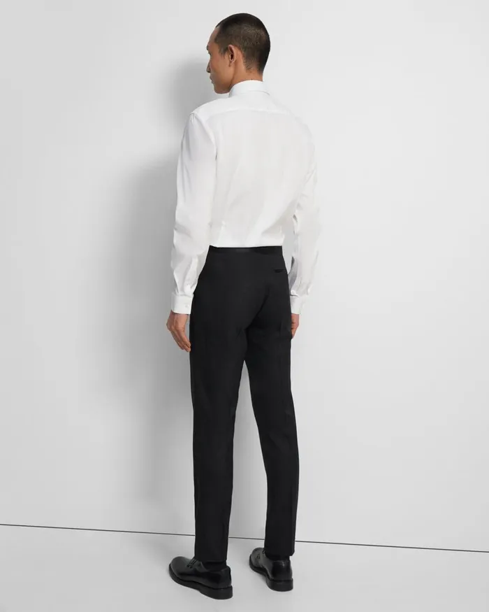 Theory Pants Mayer Tuxedo Pant In Stretch Wool Black 8211 Men