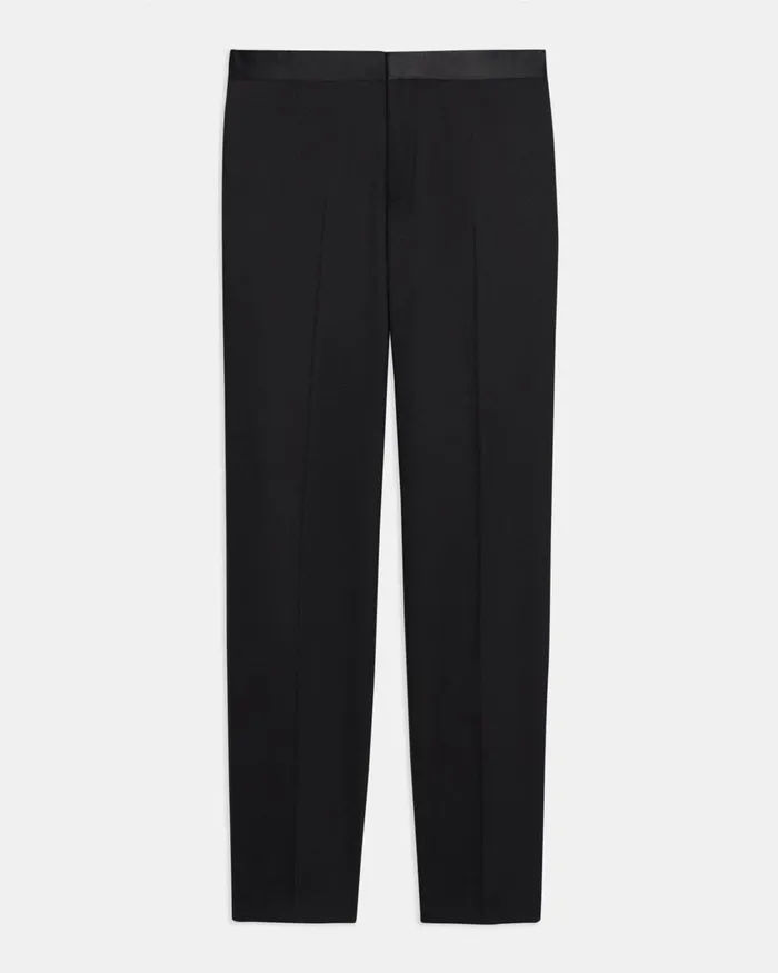 Theory Pants Mayer Tuxedo Pant In Stretch Wool Black 8211 Men
