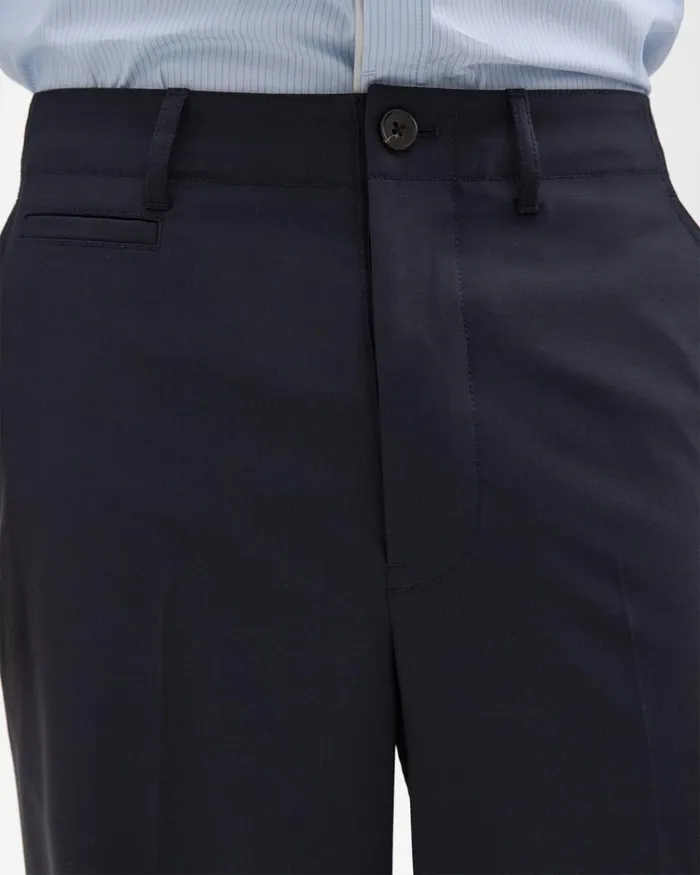 Theory Pants Relaxed Virgin Wool Pant Midnight 8211 Men