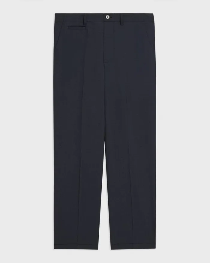 Theory Pants Relaxed Virgin Wool Pant Midnight 8211 Men