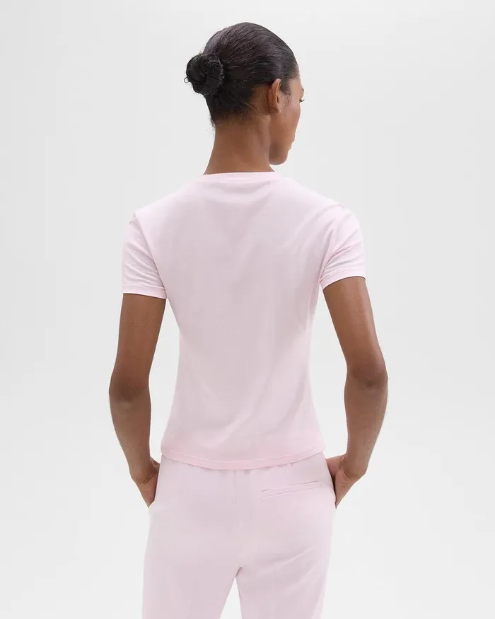 Theory TShirts Tiny Tee In Organic Cotton Bloom 8211 Women