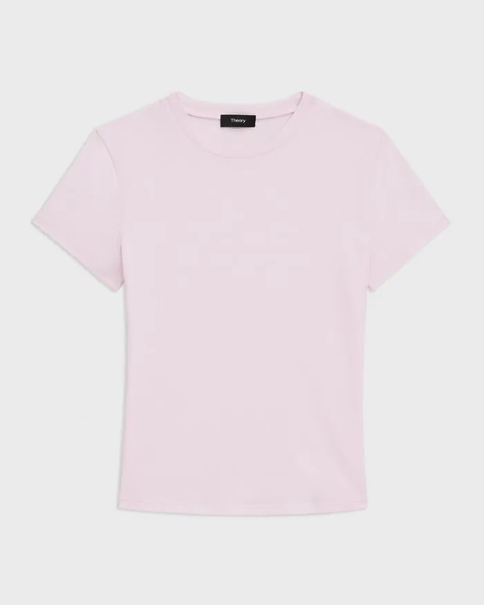 Theory TShirts Tiny Tee In Organic Cotton Bloom 8211 Women