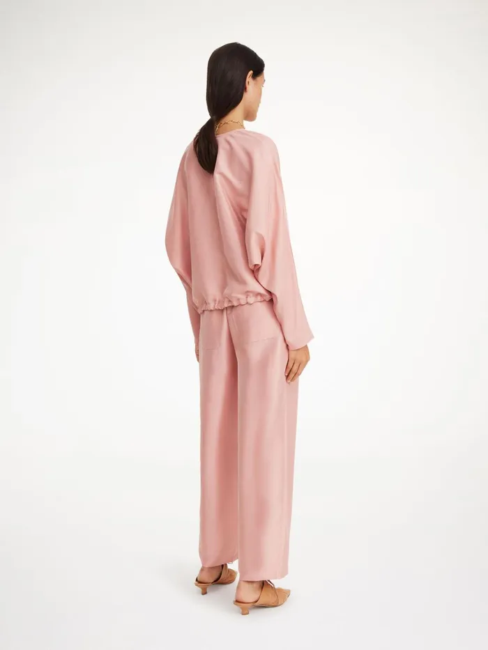 Tops and Blouses Women By Malene Birger Lanee Silk Blouse Diva