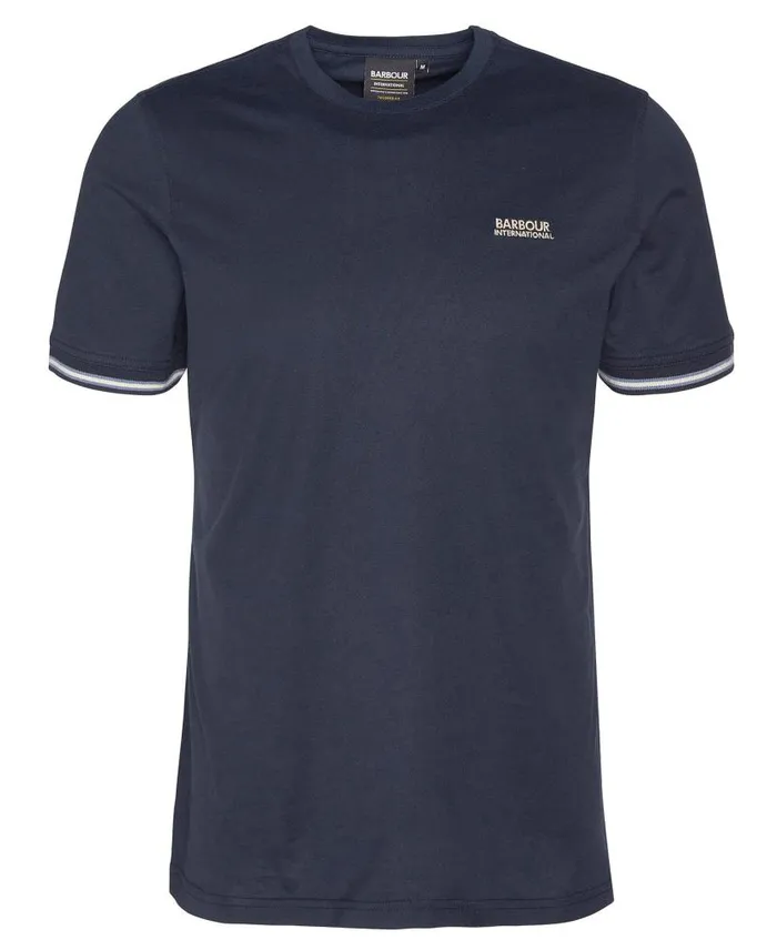 Torque Tipped TShirt Bright White Men Barbour TShirts