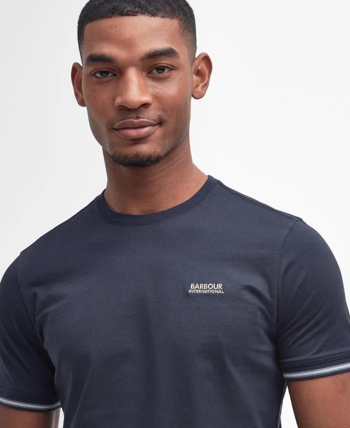 Torque Tipped TShirt Bright White Men Barbour TShirts