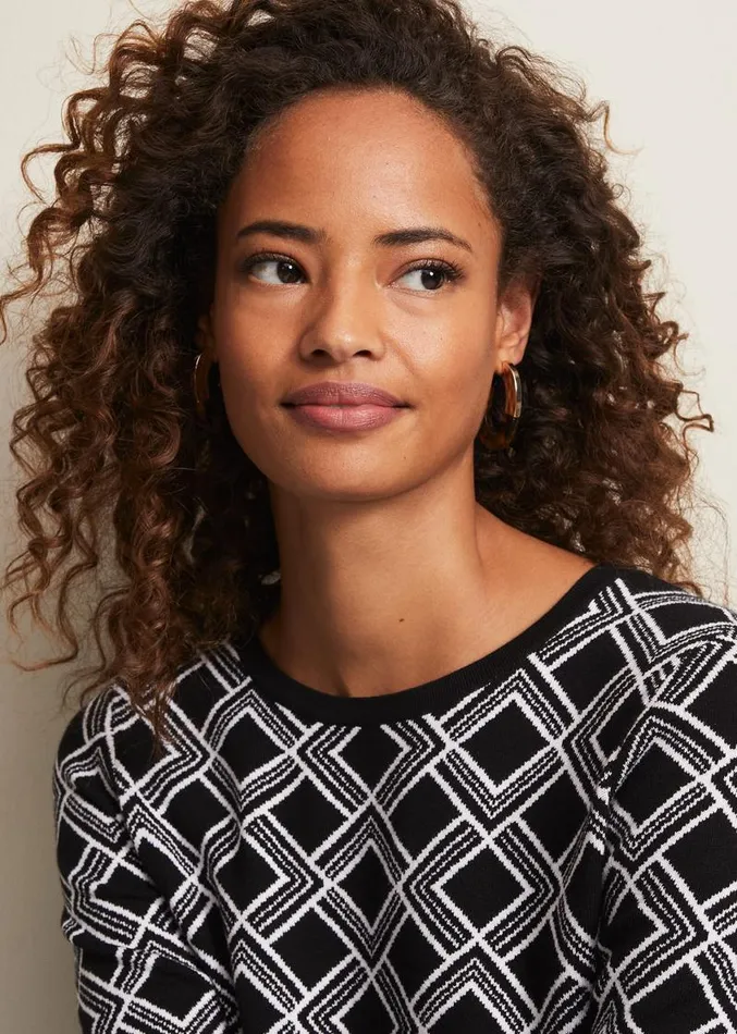 Tortoiseshell Hoop Earrings Brown Women Phase Eight Jewellery