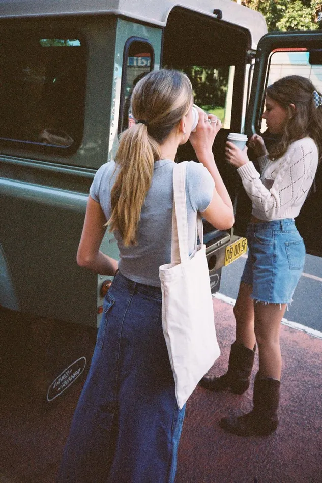 Tote Bag Cream Women Brandy Melville Bags and Backpacks