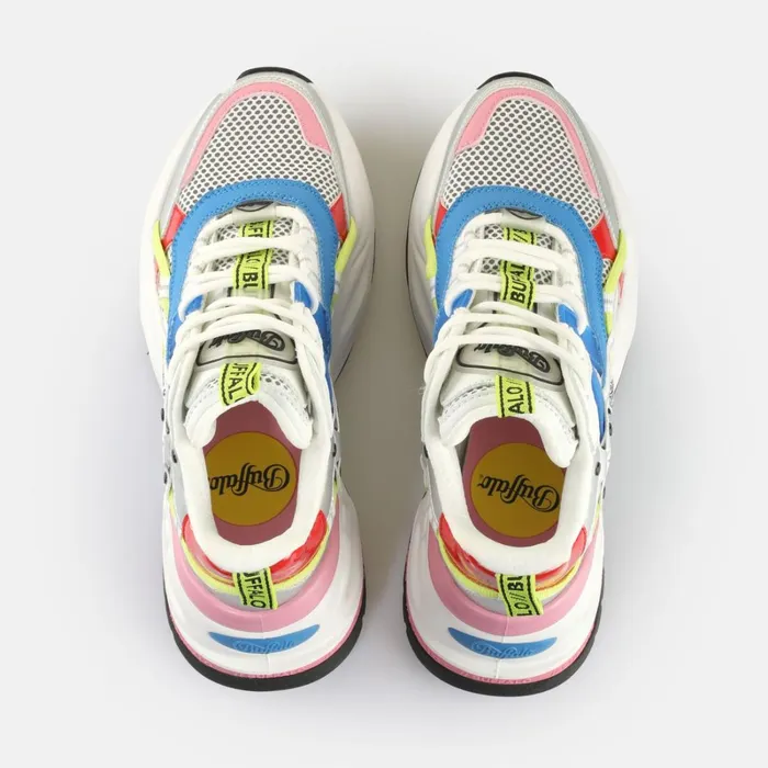 Triplet Hollow Multi Coloured Buffalo Sneakers Triplet Hollow Multi Coloured Buffalo Sneakers