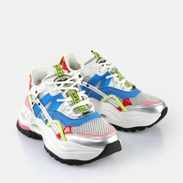 Triplet Hollow Multi Coloured Buffalo Sneakers Triplet Hollow Multi Coloured Buffalo Sneakers