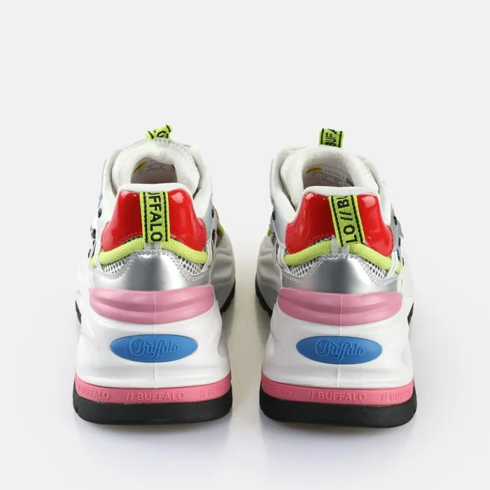 Triplet Hollow Multi Coloured Buffalo Sneakers Triplet Hollow Multi Coloured Buffalo Sneakers