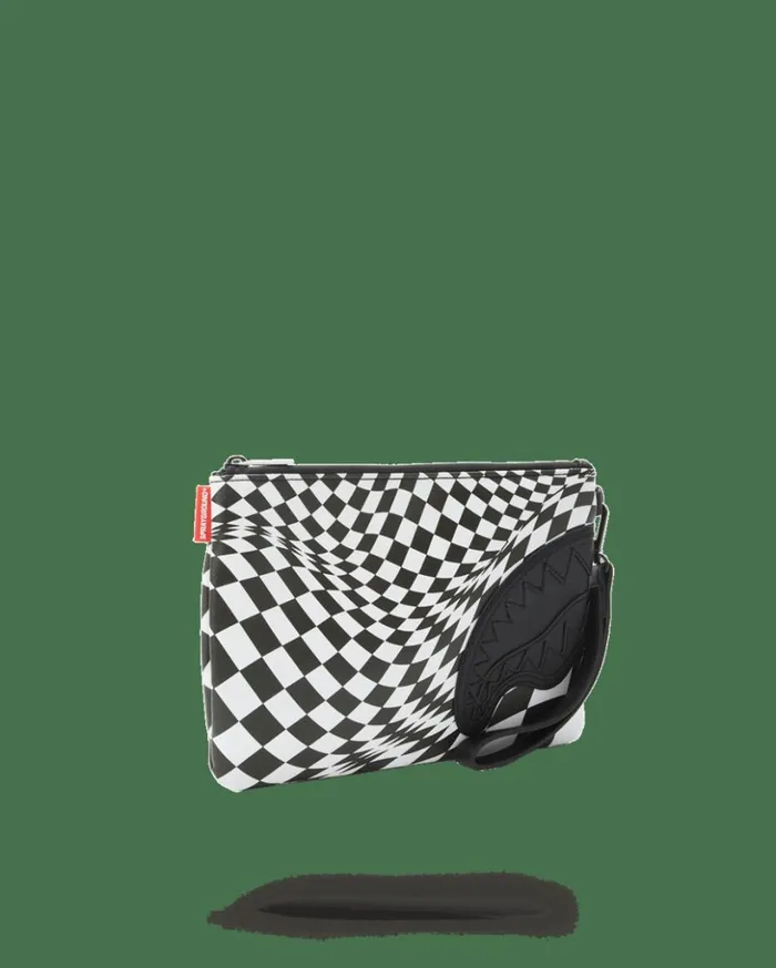 TRIPPY CHECK CROSSOVER CLUTCH Bags SPRAYGROUND