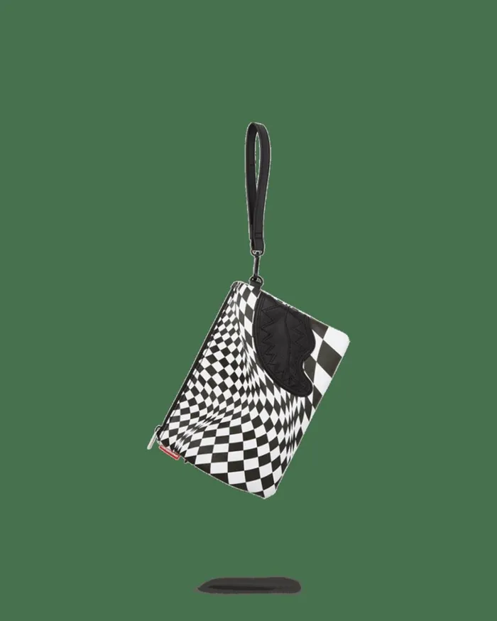 TRIPPY CHECK CROSSOVER CLUTCH Bags SPRAYGROUND