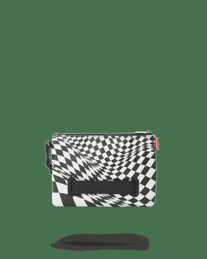 TRIPPY CHECK CROSSOVER CLUTCH Bags SPRAYGROUND