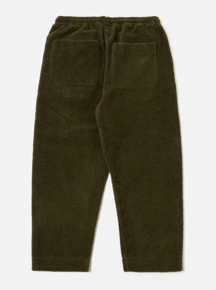 Trousers Men Universal Works Universal Works Judo Pant In Olive Mountain Fleece