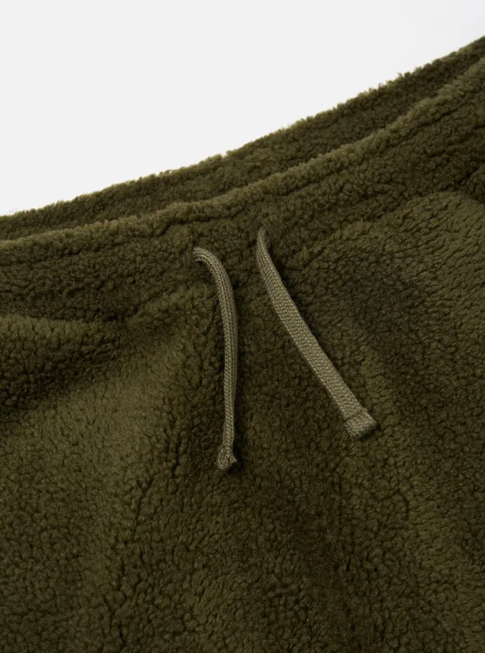 Trousers Men Universal Works Universal Works Judo Pant In Olive Mountain Fleece