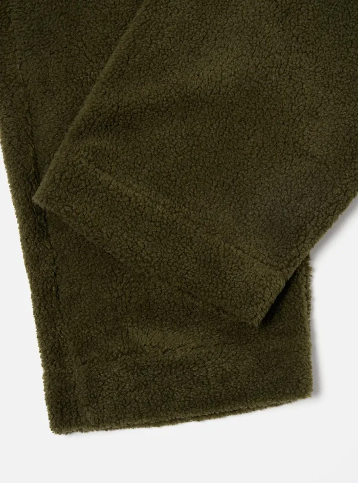 Trousers Men Universal Works Universal Works Judo Pant In Olive Mountain Fleece