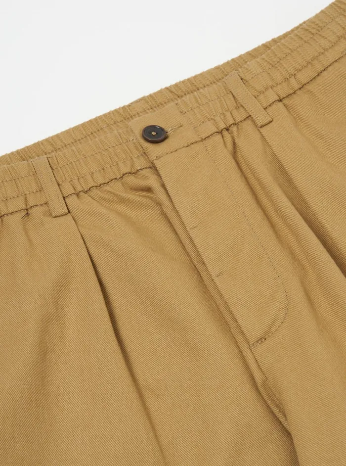 Trousers Men Universal Works Universal Works Oxford Pant In Khaki Works Twill