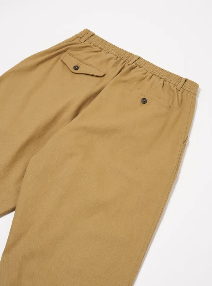 Trousers Men Universal Works Universal Works Oxford Pant In Khaki Works Twill