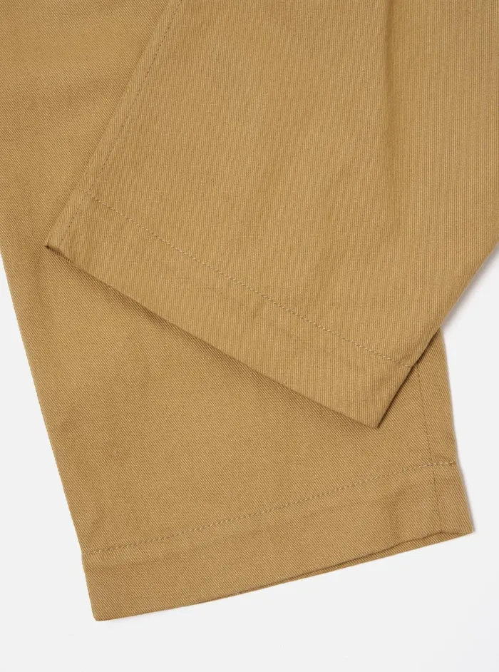 Trousers Men Universal Works Universal Works Oxford Pant In Khaki Works Twill