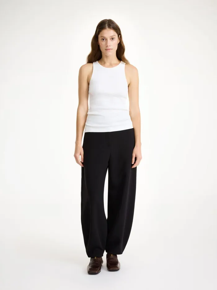 Trousers Women By Malene Birger Carlien HighWaist Trousers Black