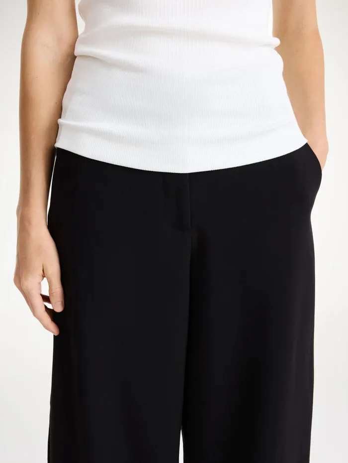 Trousers Women By Malene Birger Carlien HighWaist Trousers Black