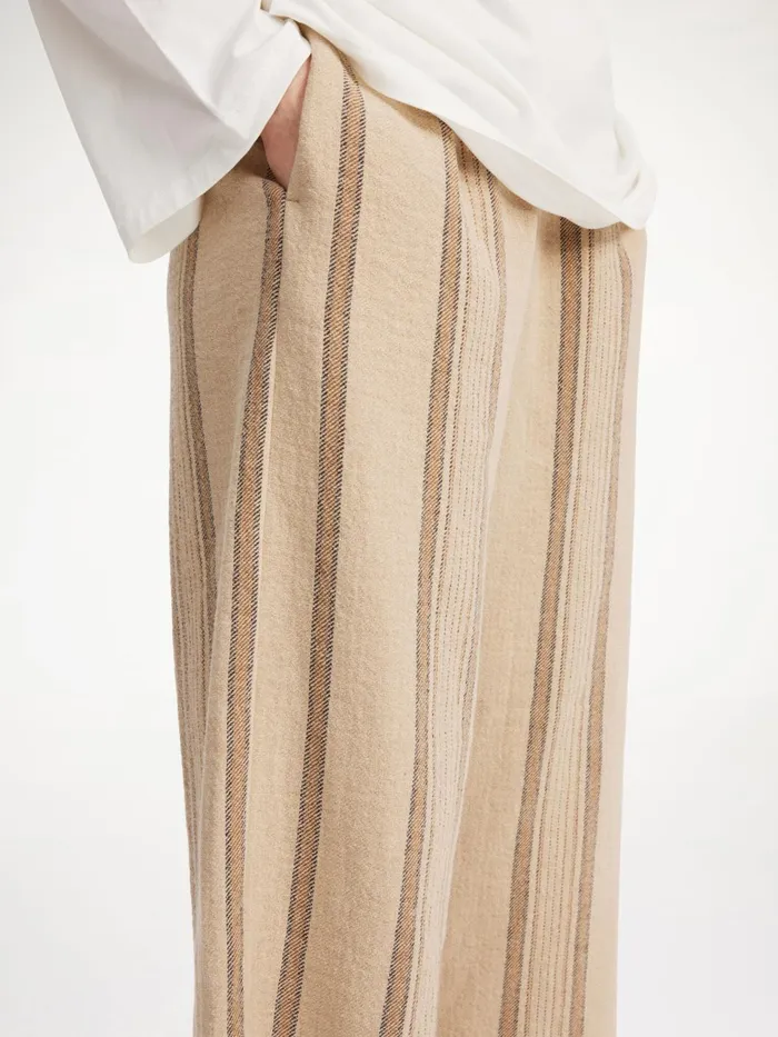 Trousers Women By Malene Birger Mirabellas HighWaist Trousers Stripe