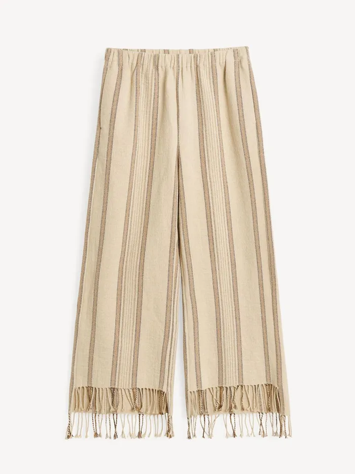 Trousers Women By Malene Birger Mirabellas HighWaist Trousers Stripe