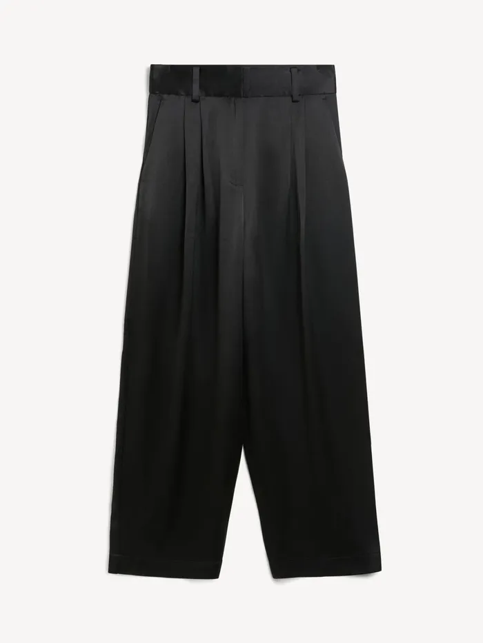Trousers Women By Malene Birger Piscali WideLeg Trousers Black