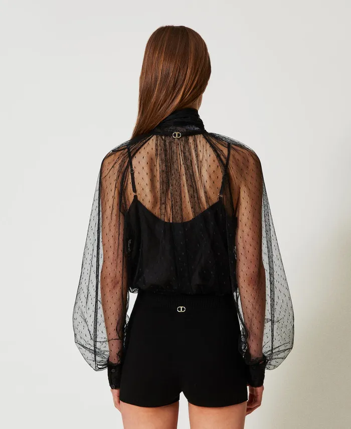 Twinset Fitted Knit Shorts Black Women Suits And Sets Twinset Fitted Knit Shorts Black Women Suits And Sets