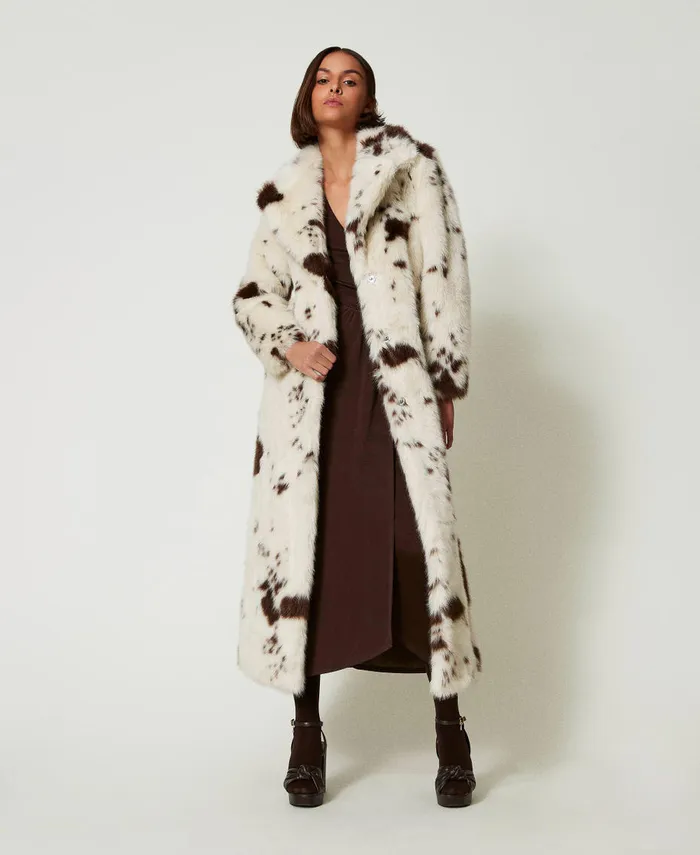 Twinset Long Jersey Dress With Side Draping Mol Brown Women Dresses Twinset Long Jersey Dress With Side Draping Mol Brown Women Dresses