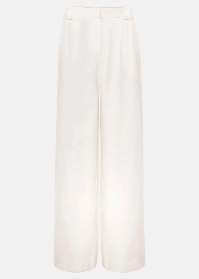 Tyla White Wide Leg Trouser White Women Phase Eight Trousers