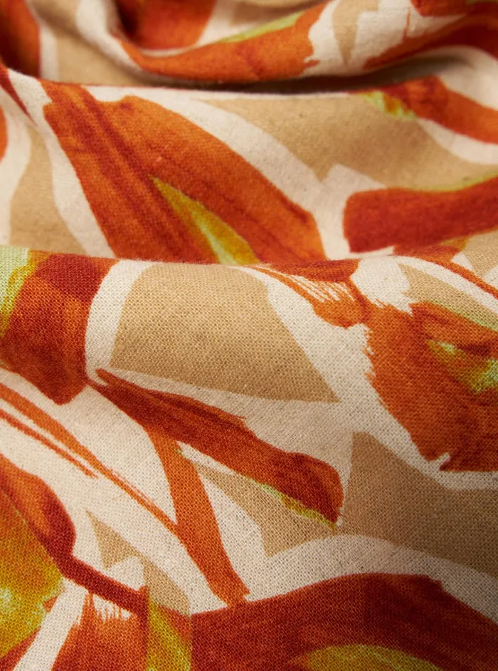 Underwear Men Universal Works Universal Works Boxer Short In Terracotta Artist Flower Lincot