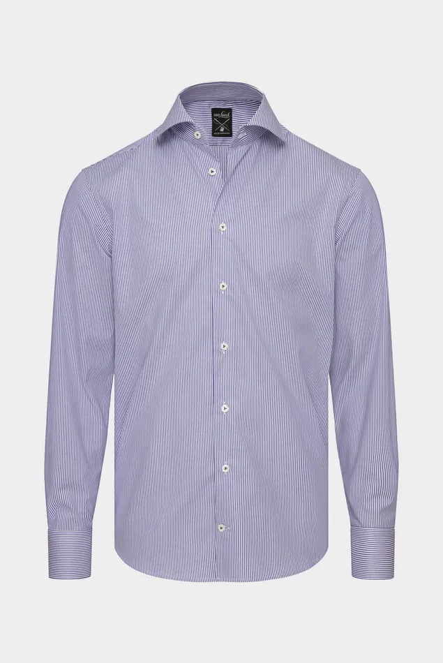 Van Laack Easy Iron Shirts Men Natural Stretch Perfect Look Shirt Candy Stripes On Cotton Twill Van Laack Easy Iron Shirts Men Natural Stretch Perfect Look Shirt Candy Stripes On Cotton Twill