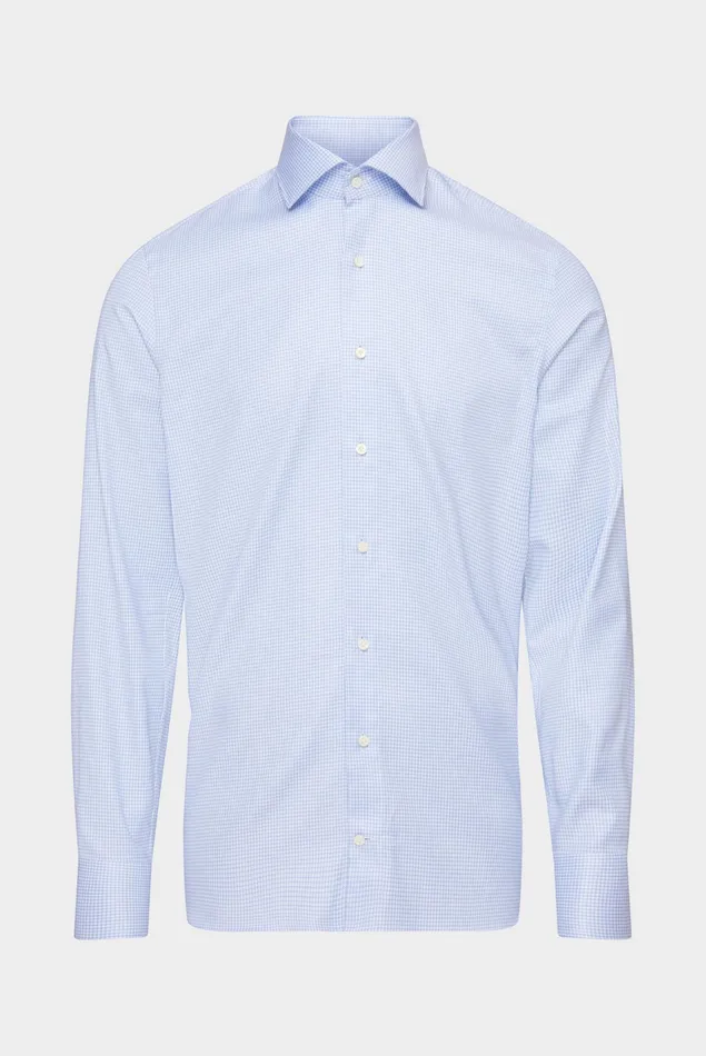 Van Laack SlimFit Shirts Men Checked Dobby Shirt Slim Fit Van Laack SlimFit Shirts Men Checked Dobby Shirt Slim Fit