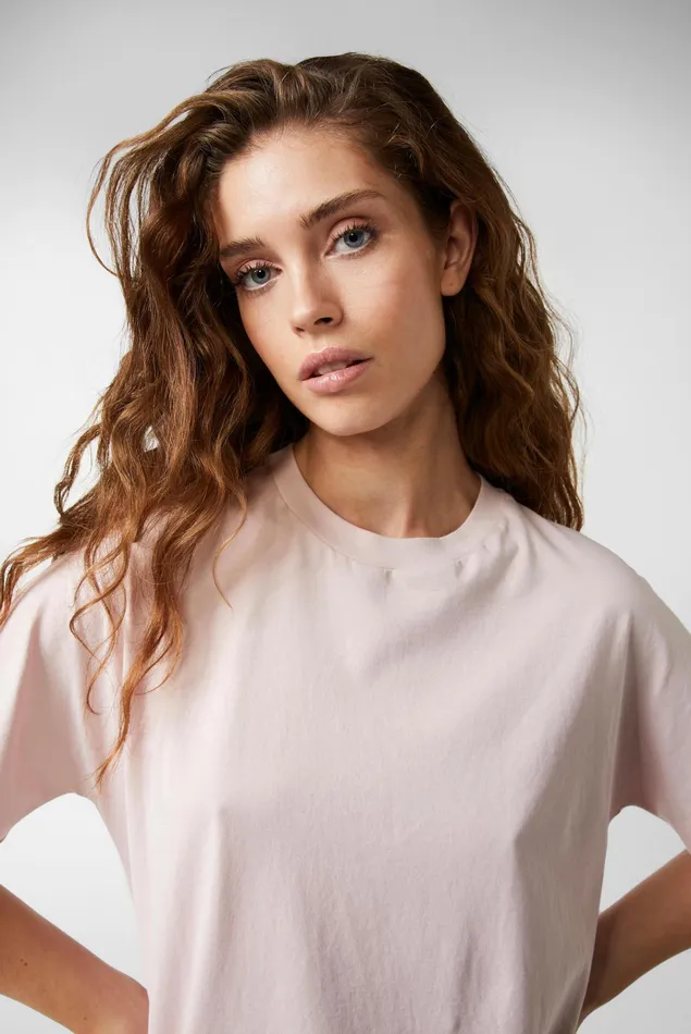 Van Laack Tops and TShirts Women Mola 8211 Boxy Tshirt Half Sleeves Straight Cut Long Staple Cotton Jersey Van Laack Tops and TShirts Women Mola 8211 Boxy Tshirt Half Sleeves Straight Cut Long Staple Cotton Jersey