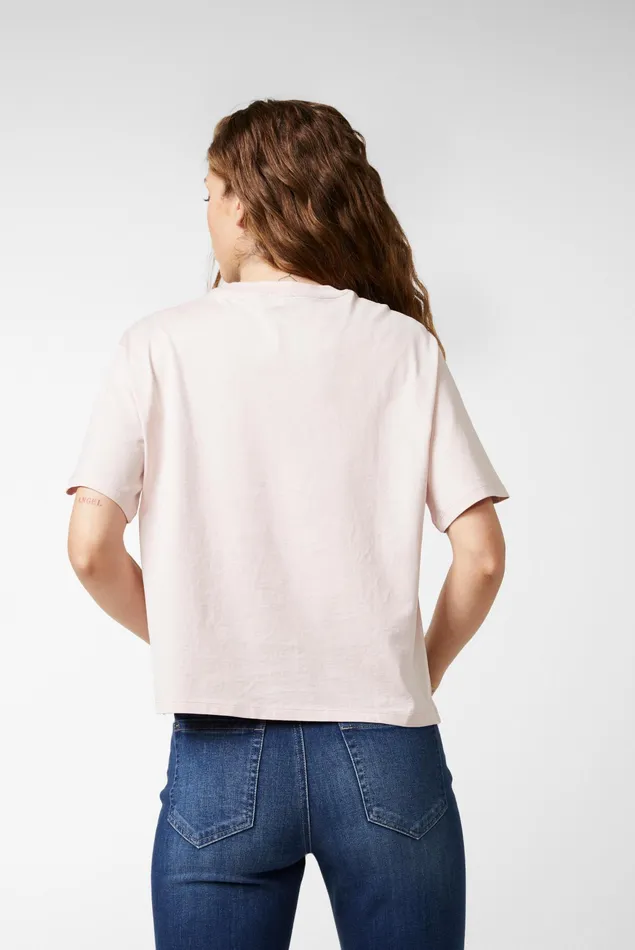 Van Laack Tops and TShirts Women Mola 8211 Boxy Tshirt Half Sleeves Straight Cut Long Staple Cotton Jersey Van Laack Tops and TShirts Women Mola 8211 Boxy Tshirt Half Sleeves Straight Cut Long Staple Cotton Jersey
