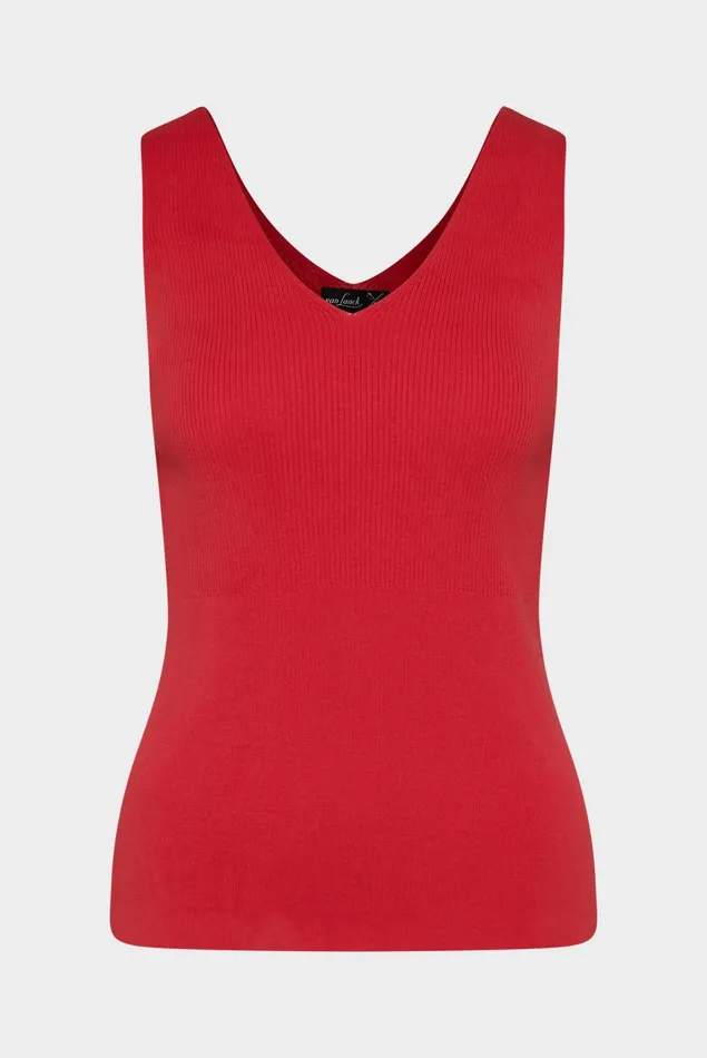 Van Laack Tops and TShirts Women Slim Fit Cotton Tank Top Rotrose Van Laack Tops and TShirts Women Slim Fit Cotton Tank Top Rotrose
