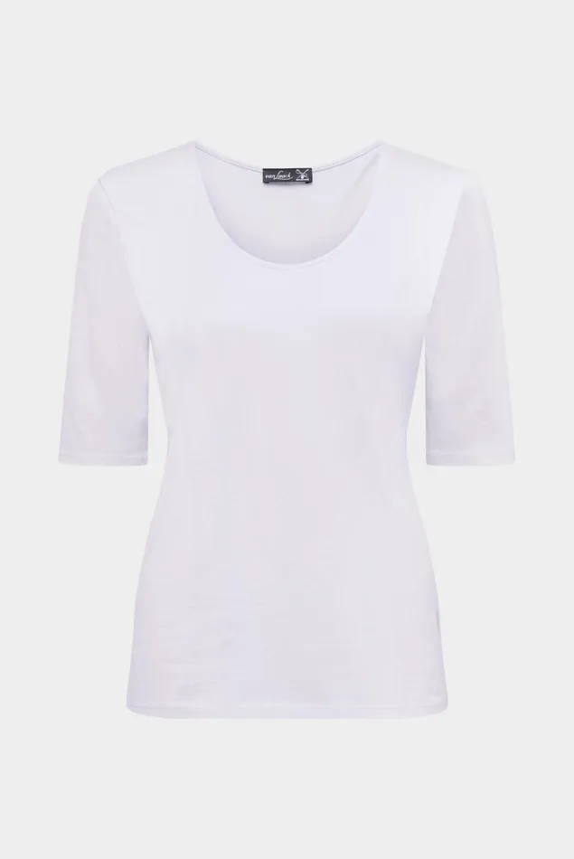 Van Laack Tops and TShirts Women Urban Jersey Wide Neck TShirt Lilac Van Laack Tops and TShirts Women Urban Jersey Wide Neck TShirt Lilac