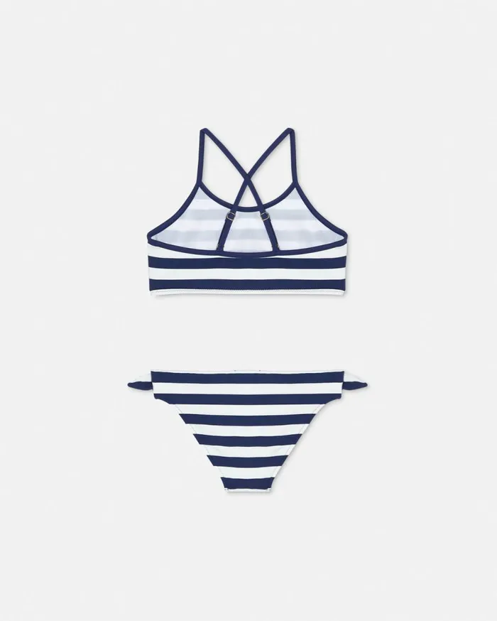 Versace Beachwear Nautical Stripe Kids Bikini Set White 8211 Children Versace Beachwear Nautical Stripe Kids Bikini Set White 8211 Children
