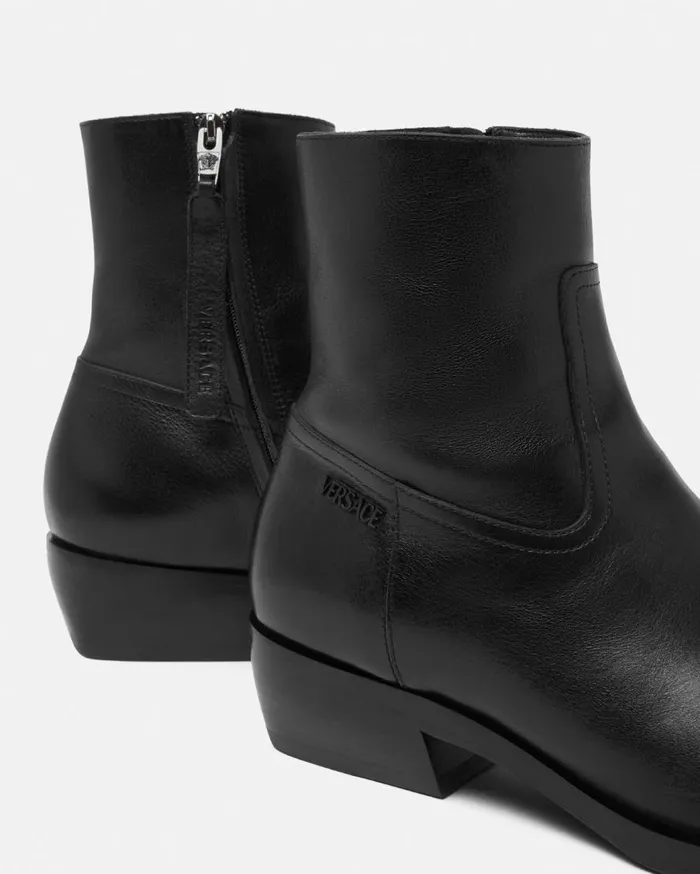 Versace Boots Luciano Boots Black 8211 Men Versace Boots Luciano Boots Black 8211 Men