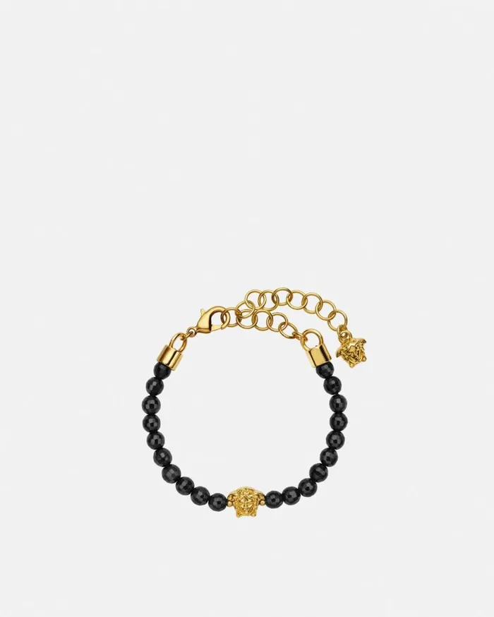 Versace Bracelets Medusa Bracelet Blackgold 8211 WomenMen