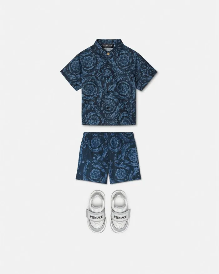 Versace Clothing Barocco Baby Shirt Blueprint 8211 Children Versace Clothing Barocco Baby Shirt Blueprint 8211 Children