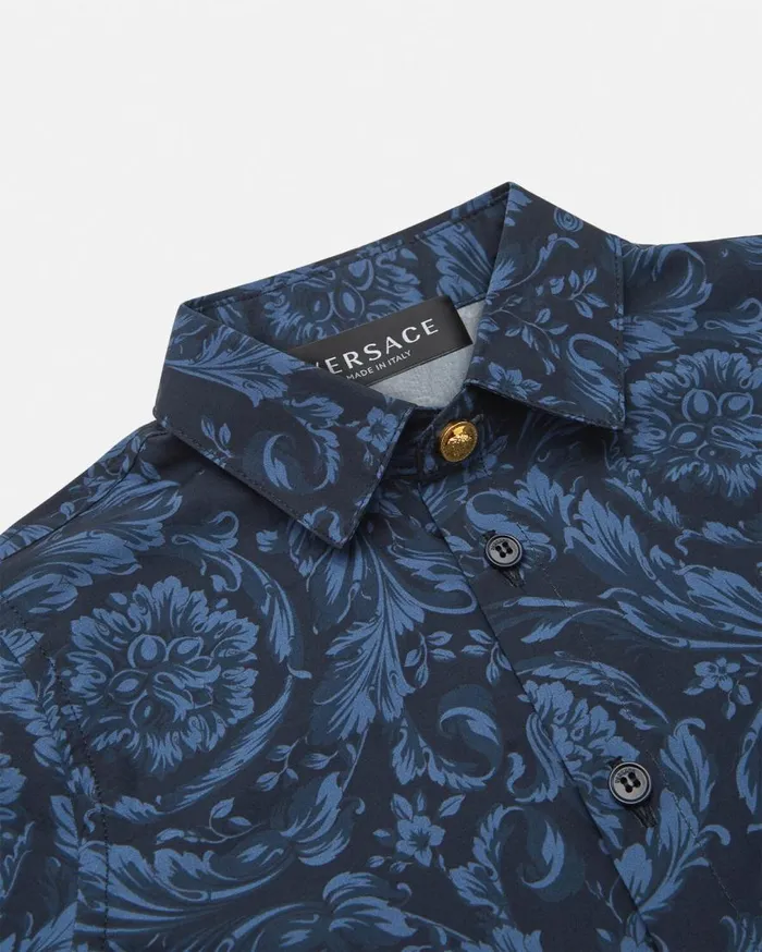 Versace Clothing Barocco Baby Shirt Blueprint 8211 Children Versace Clothing Barocco Baby Shirt Blueprint 8211 Children