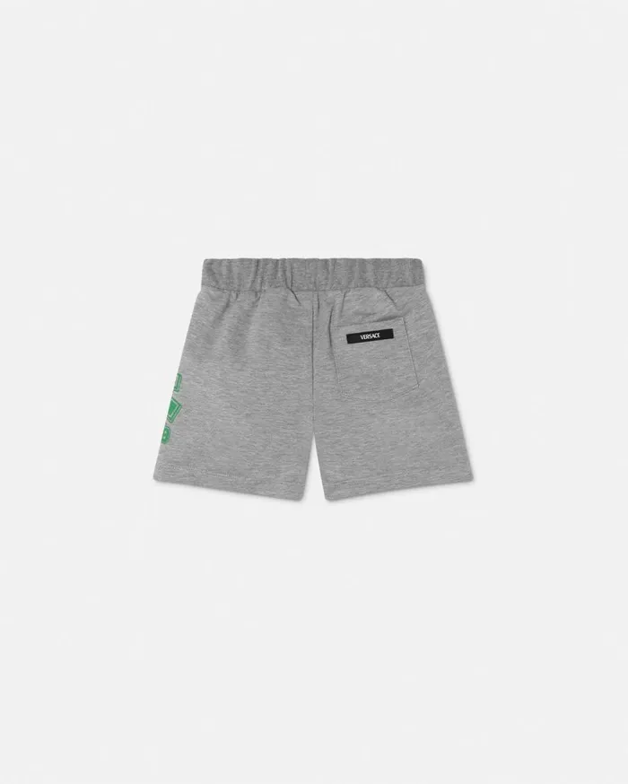 Versace Clothing Varsity Versace Logo Baby Sweat Shorts Gray 8211 Children Versace Clothing Varsity Versace Logo Baby Sweat Shorts Gray 8211 Children