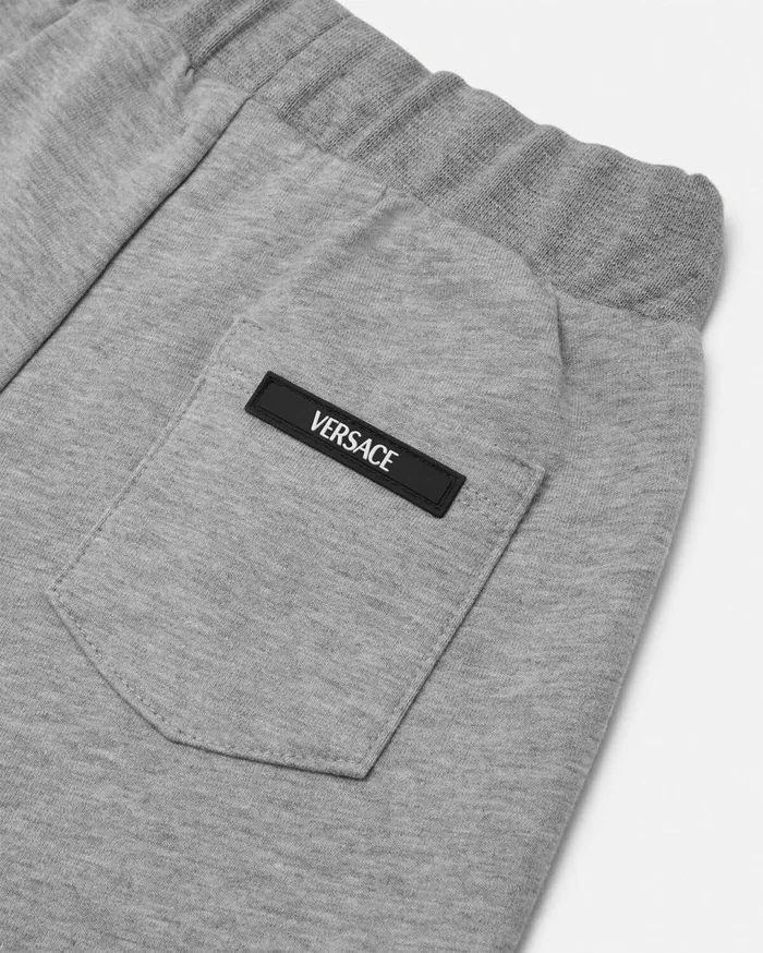 Versace Clothing Varsity Versace Logo Baby Sweat Shorts Gray 8211 Children Versace Clothing Varsity Versace Logo Baby Sweat Shorts Gray 8211 Children