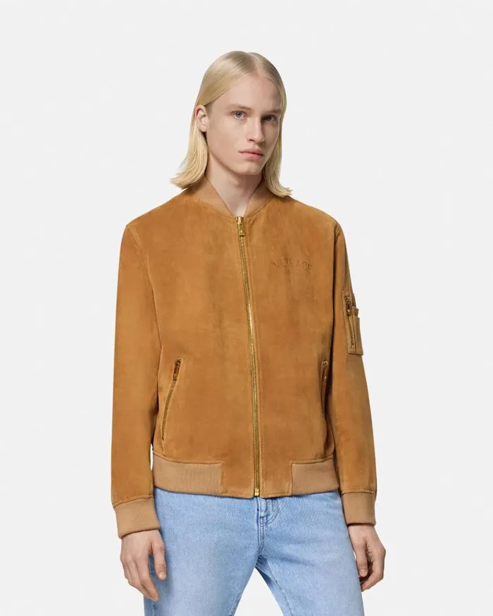 Versace Jackets and Coats Suede Bomber Jacket Brown 8211 Men Versace Jackets and Coats Suede Bomber Jacket Brown 8211 Men