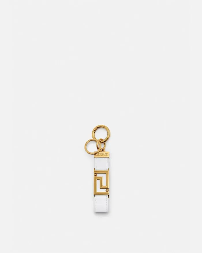 Versace Key Chains Greca Goddess Key Chain White 8211 Women